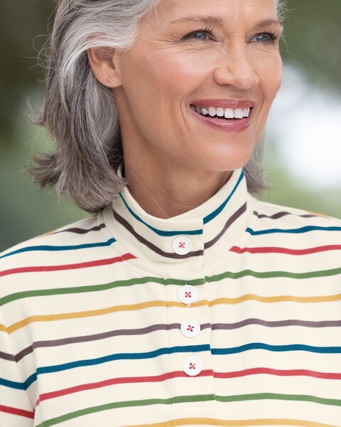 Everyday Knit Stripe Henley