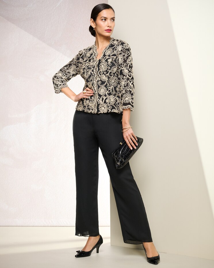 Soutache Top by Alex Evenings image number 3