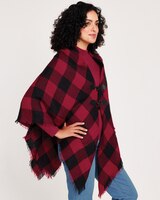 Plaid Poncho thumbnail number 3