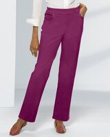 DreamFlex Color Pull-On Relaxed Straight Leg Jeans thumbnail number 1