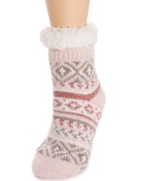 MUK LUKS Chenille Eyelash Mix Cabin Socks thumbnail number 3