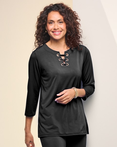 JetSet Grommet Trim Tunic