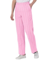 Seersucker Stripe Elastic-Waist Pants thumbnail number 1