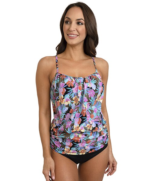 Fit 4 U Topaz Racerback Blouson Top