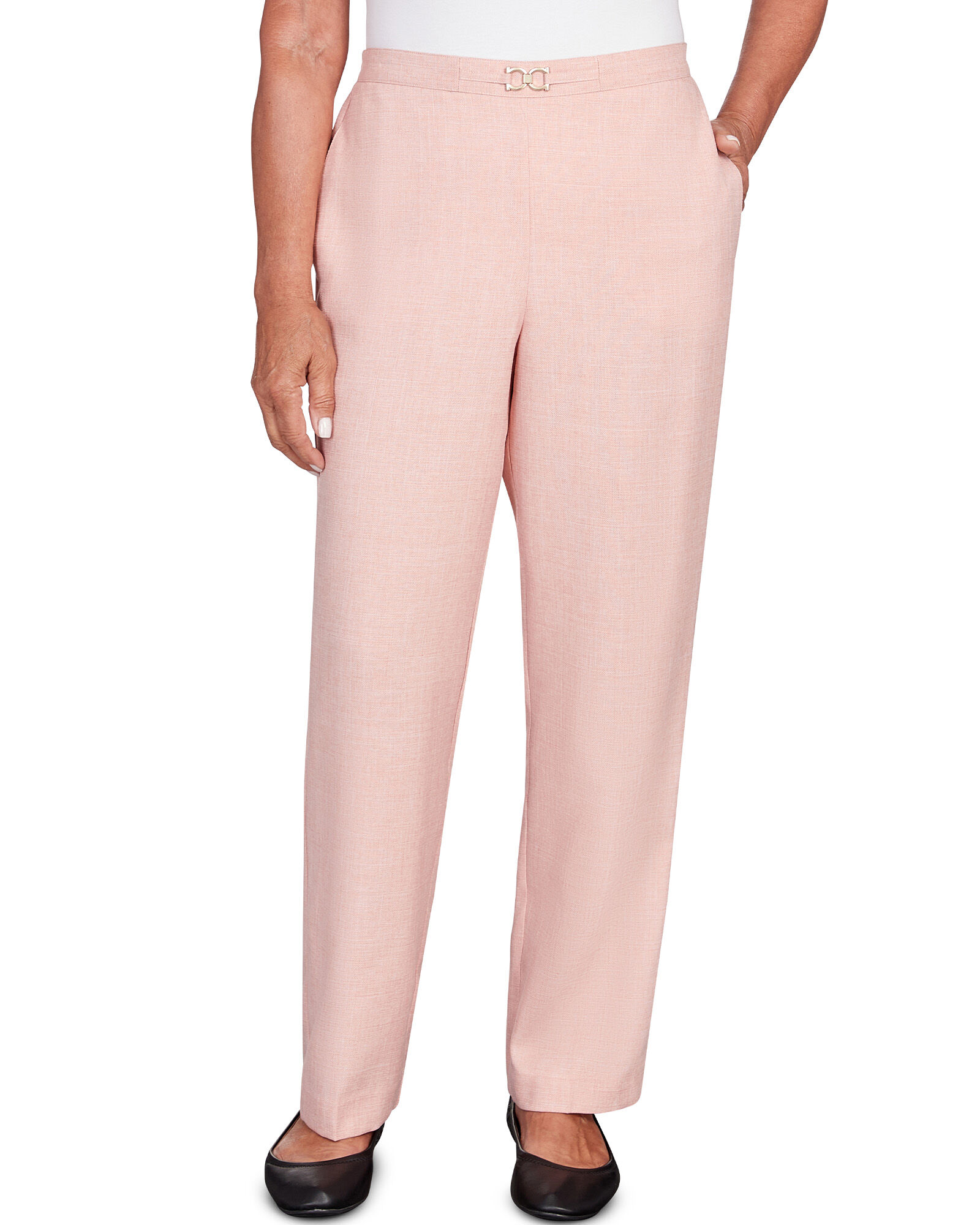 Alfred dunner flat front pants discount