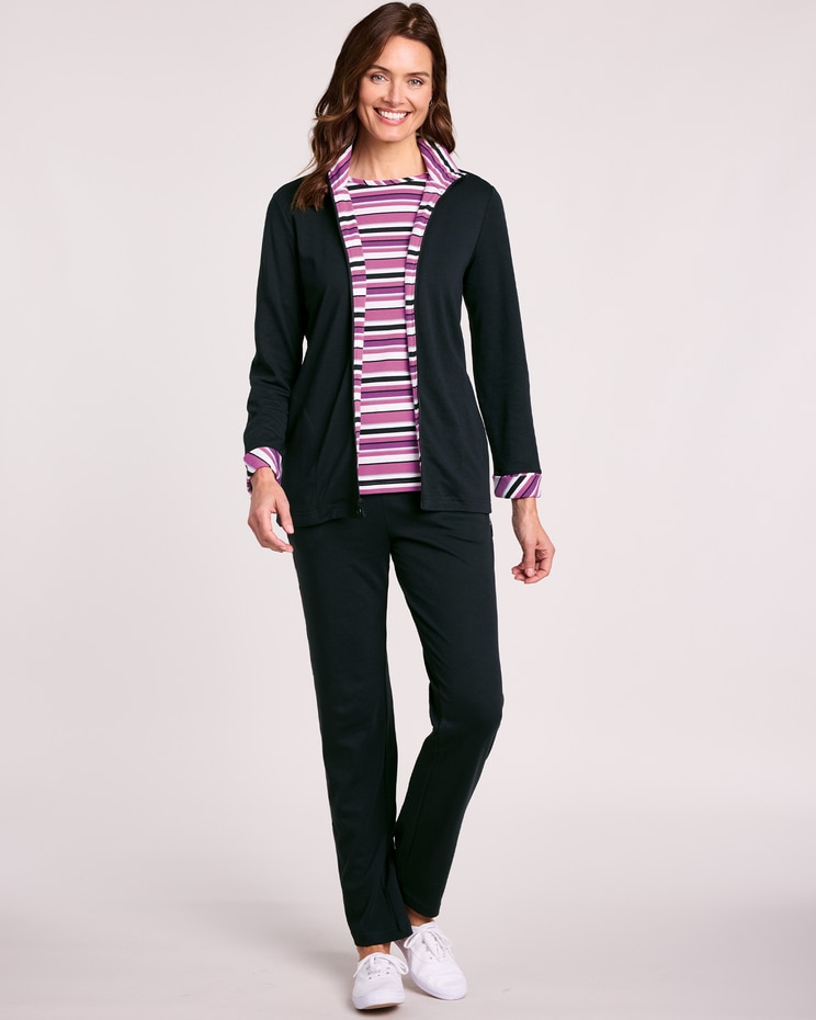 3-Pc. Knit Activewear Set image number 1