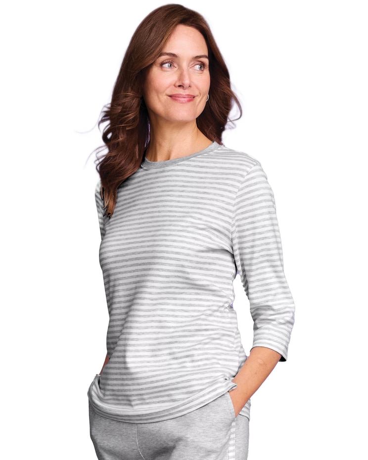 Fresh Three-Quarter Sleeve Top image number 1