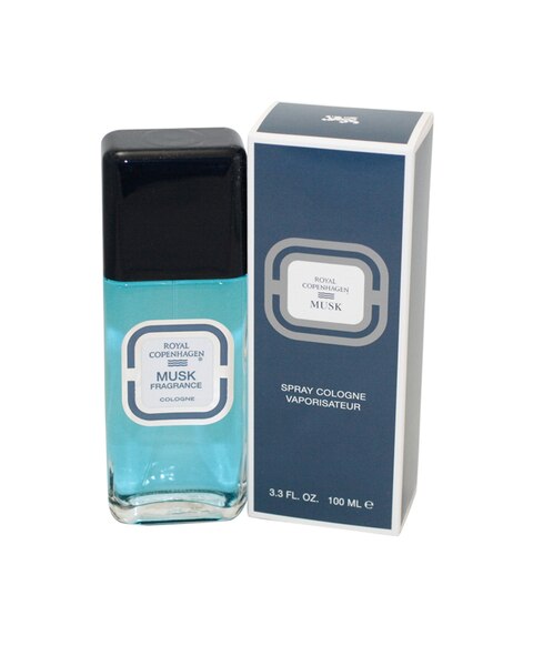 Royal Copenhagen Musk Cologne Spray for Men - 3.3 Oz.