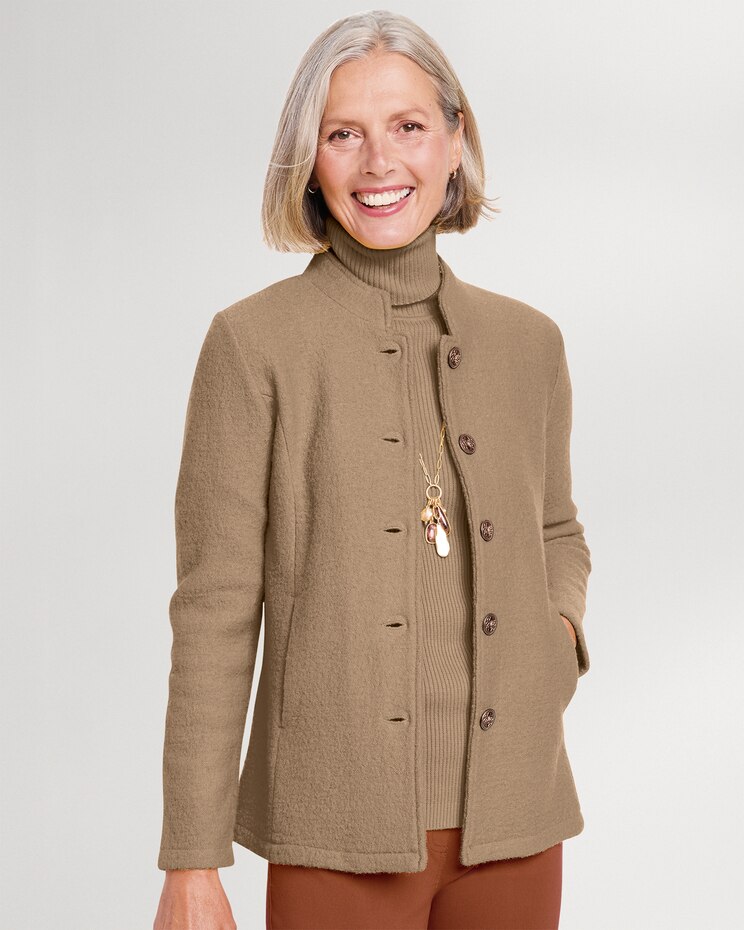 Boiled-Wool Jacket image number 1