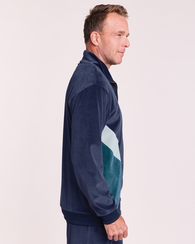 John Blair® Velour Inset Jacket image number 2