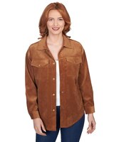 Ruby Rd® Button Up Solid Pincord Jacket thumbnail number 1