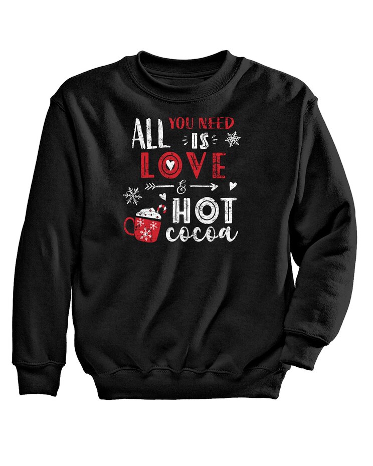 Hot Cocoa Graphic Sweatshirt image number 1