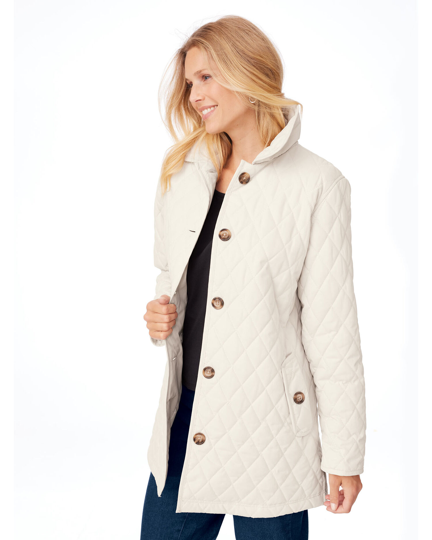 Quilted Car Coat