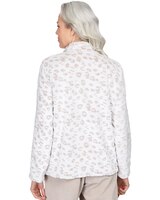 Alfred Dunner® St.Moritz Sculpted Mock Neck Animal Jacket thumbnail number 2