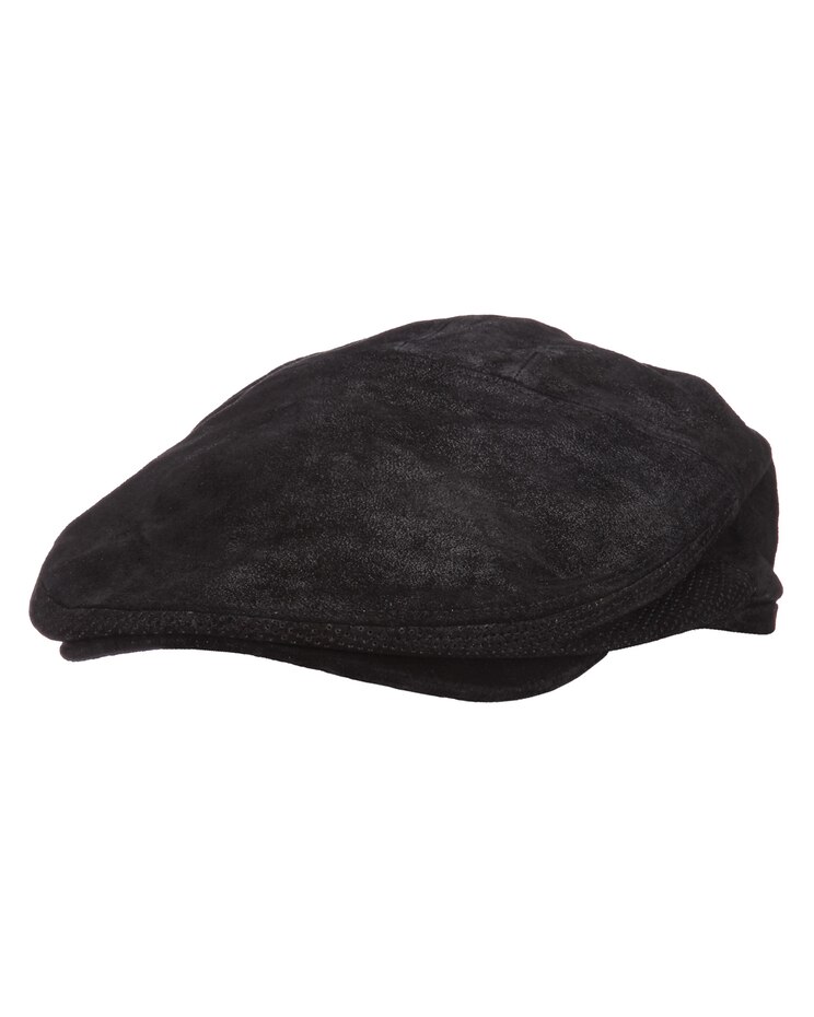 Scala Weathered Leather Hat image number 1