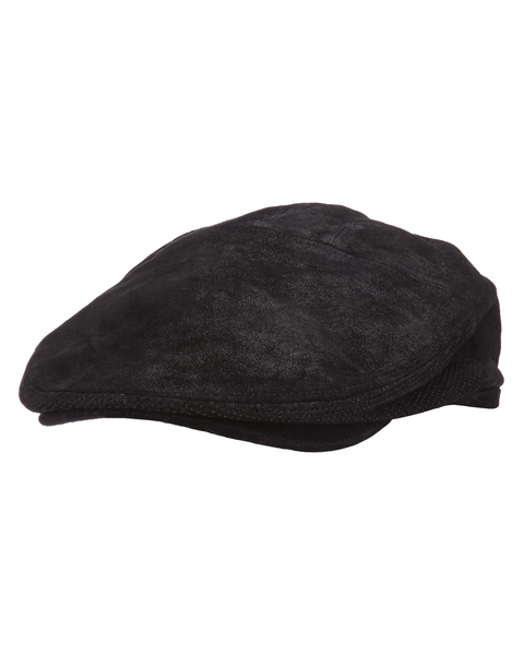 Scala Weathered Leather Hat