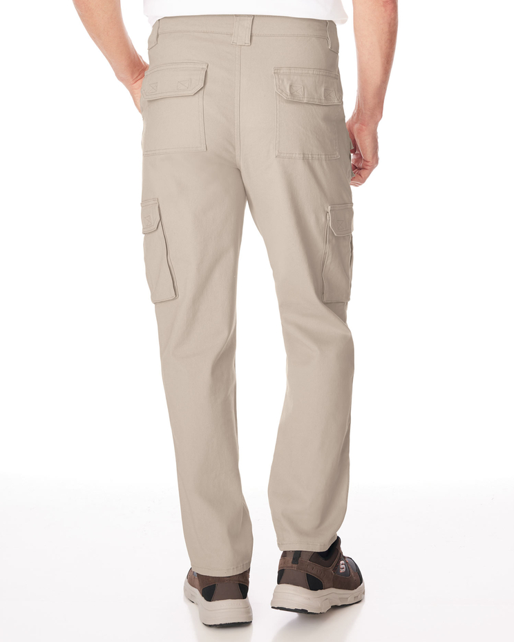 JohnBlairFlex Relaxed-Fit Side-Elastic Cargo Pants image number 2