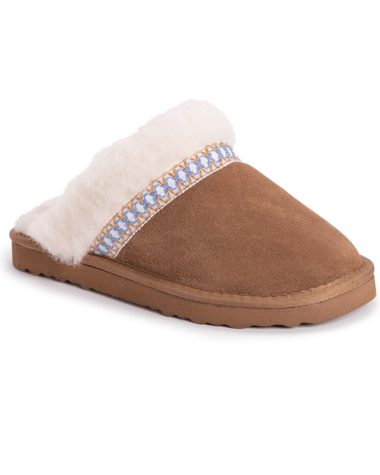 MUK LUKS® Women's Dawn Suede Scuff image number 1
