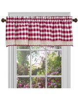 Buffalo Check Window Curtain Valance thumbnail number 1