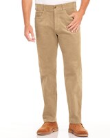JohnBlairFlex Relaxed-Fit Hidden Elastic 5-Pocket Corduroy Pants thumbnail number 2