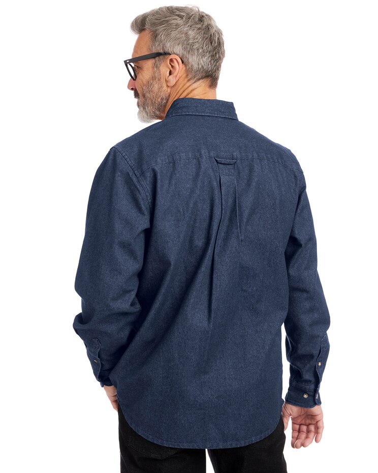 JohnBlairFlex Long-Sleeve Denim and Twill Shirt image number 2