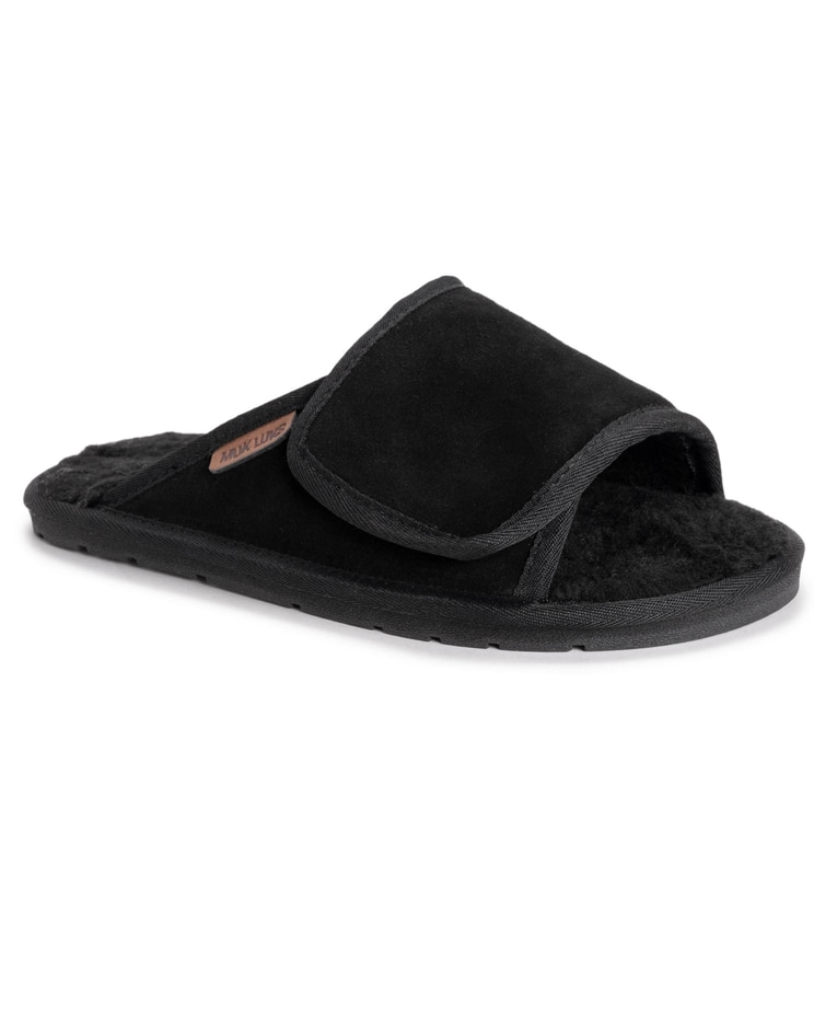 MUK LUKS® Topher Open Toe Slipper image number 1