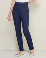 Everyday Slim-Leg Ponte Knit Pull-on Pants thumbnail number 1