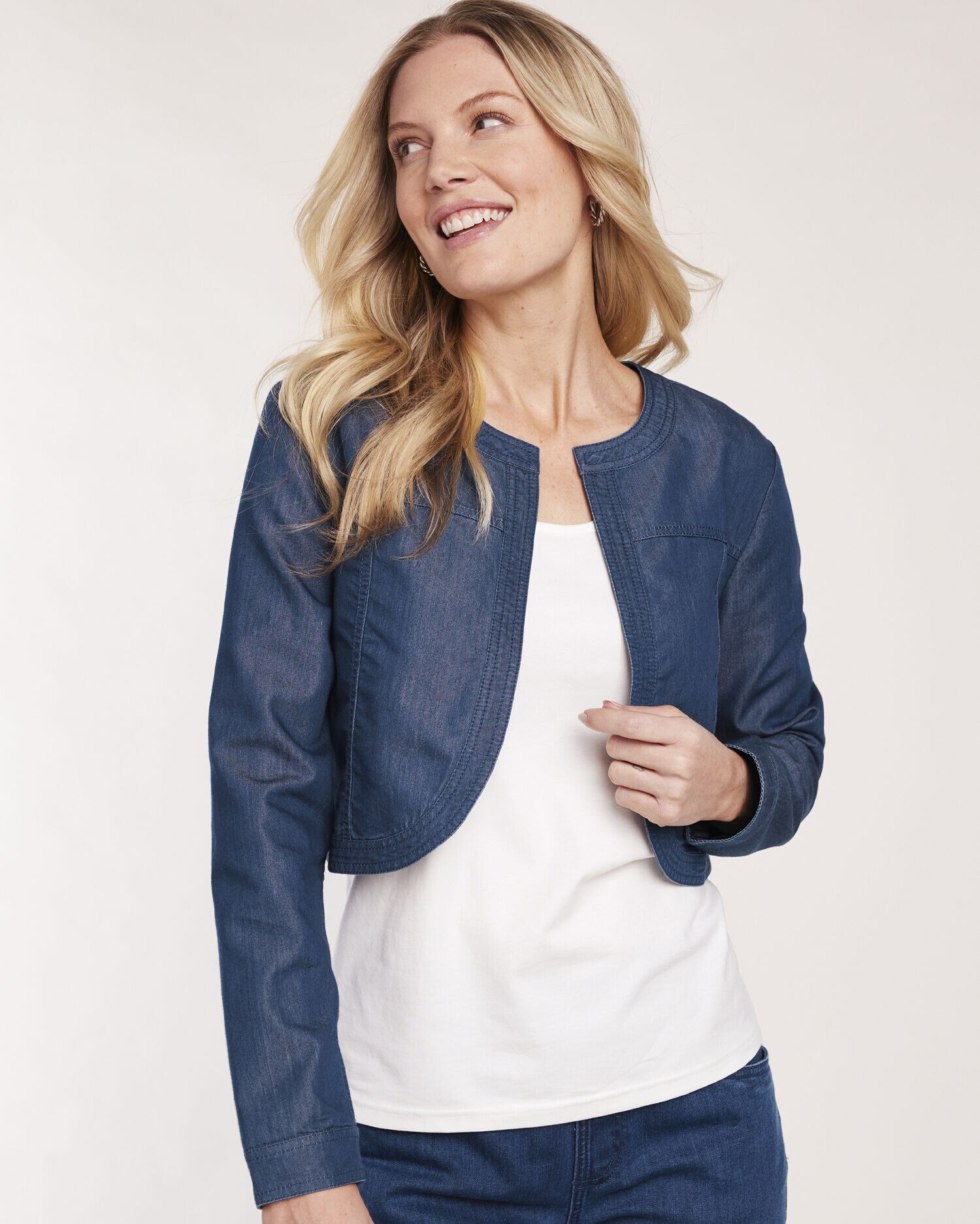 Jeans shrug for girls shop