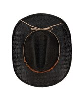 Womens Paperbraid Cowboy With Layred Bands Hat thumbnail number 5