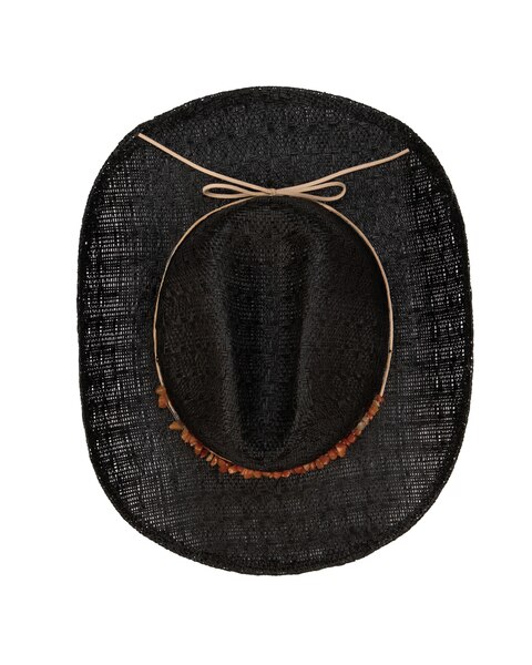Womens Paperbraid Cowboy With Layred Bands Hat