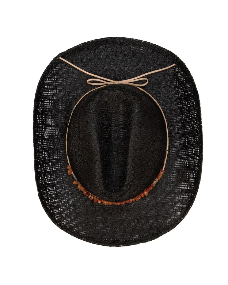 Womens Paperbraid Cowboy With Layred Bands Hat image number 5