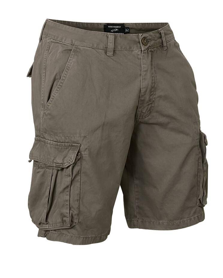 Victory Cotton Lightweight Multi Pocket Cargo Shorts image number 1