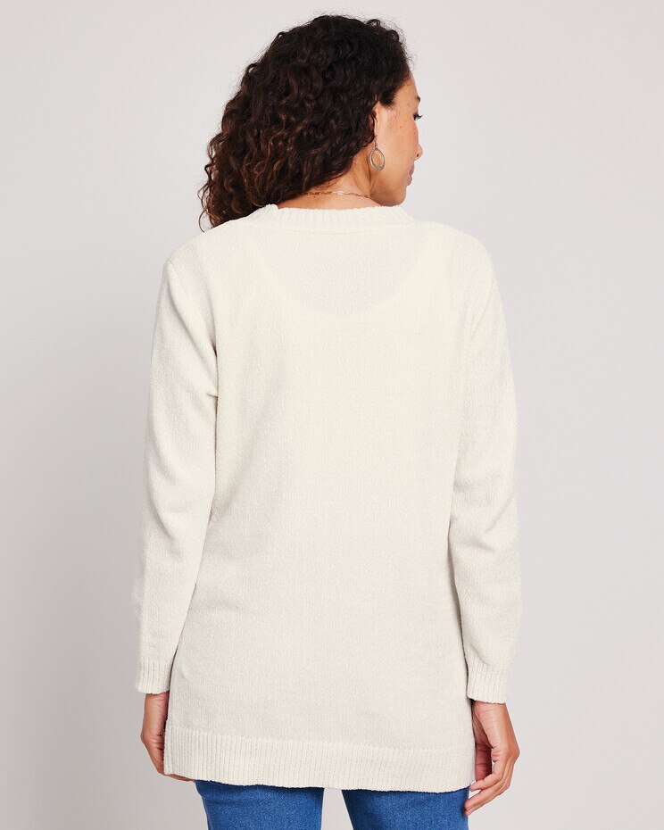 Chenille Cardigan Sweater | Blair