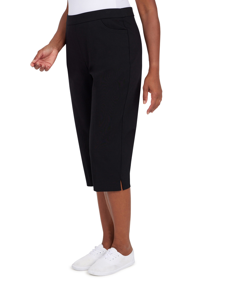 Alfred Dunner® Classic Allure Stretch Clamdigger Capri image number 3