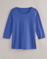 Button Trim Sailor Top thumbnail number 6