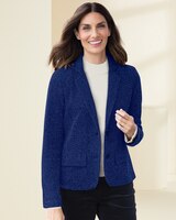 Herringbone Knit Jacket thumbnail number 1