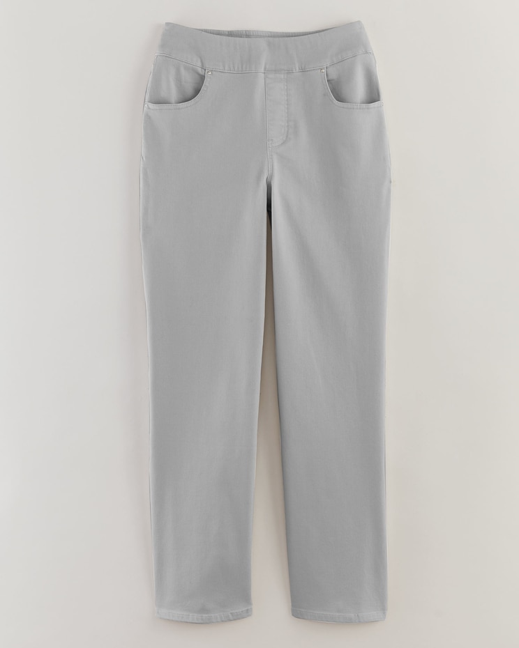 DenimEase Classic 5-Pocket Jeans image number 1