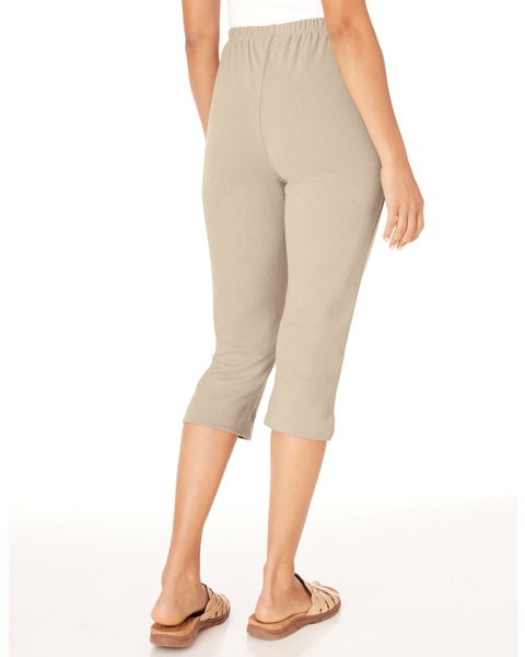 Essential Knit Pull-On Pedal Pushers