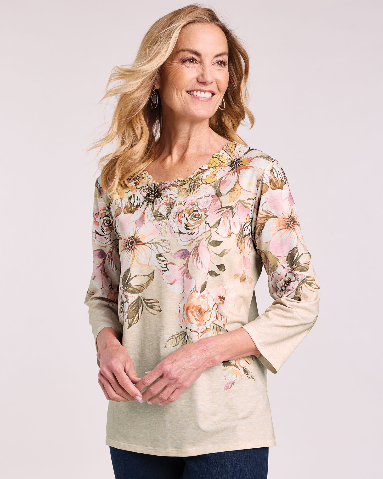 Alfred dunner tops on sale outlet