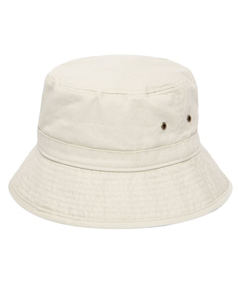 Washed Cotton Bucket Hat