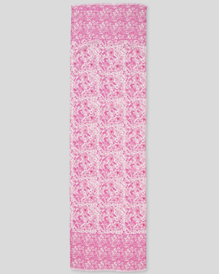 Breast Cancer Awareness Oblong Scarf image number 2