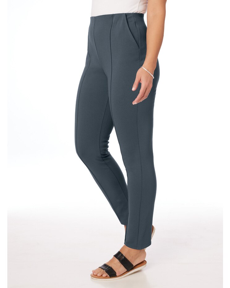 Ponte Ankle Pants image number 2