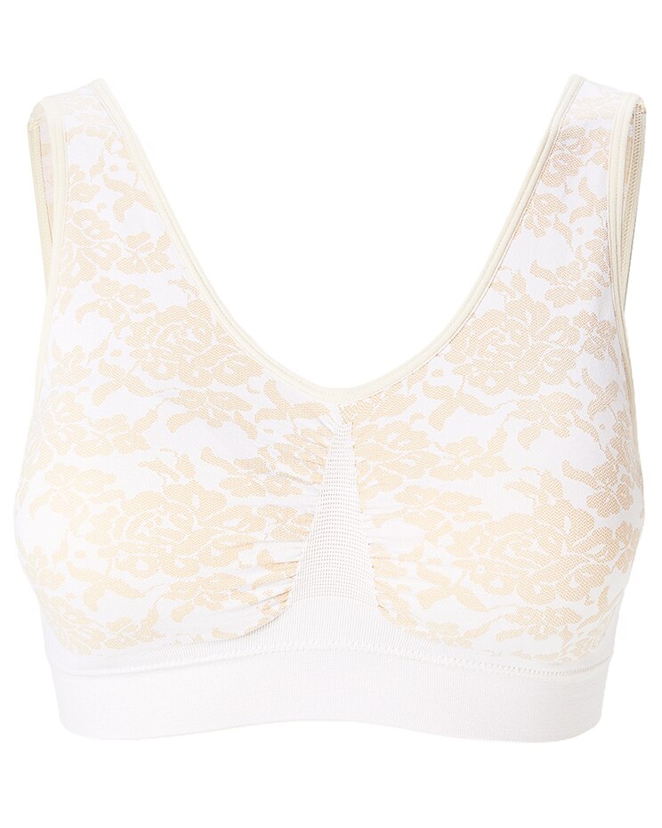 Jacquard Seamless Comfort Bra image number 1