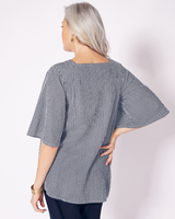 Flowy Elbow Sleeve Top thumbnail number 3