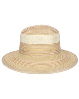 Mixed Paper And Gold Lurex Ultrabraid Face Saver Hat thumbnail number 1