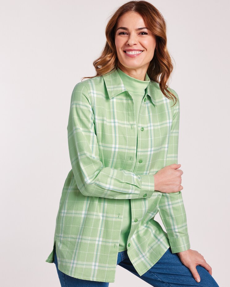 Super-Soft Flannel Shirt image number 1