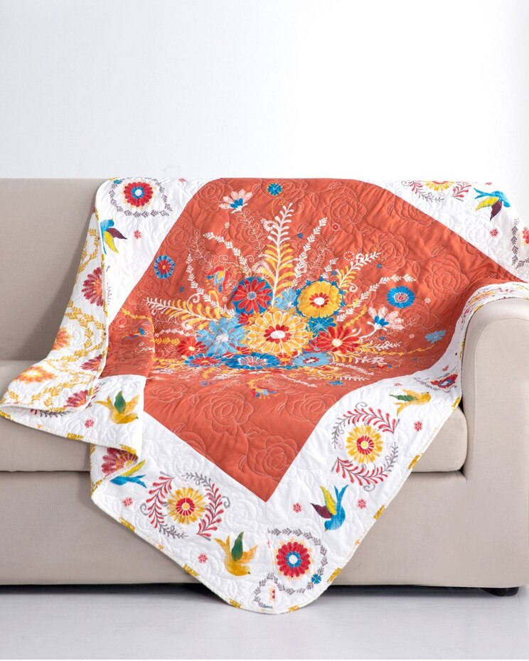 Greenland Home Fashions Topanga Throw image number 1