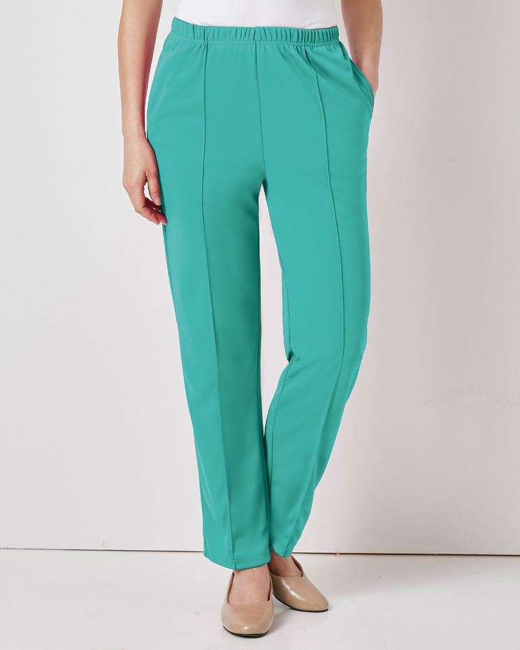 Haband Women’s Fit & Flatter Knit Pants image number 1