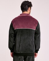 John Blair® Velour Colorblock Jacket thumbnail number 3