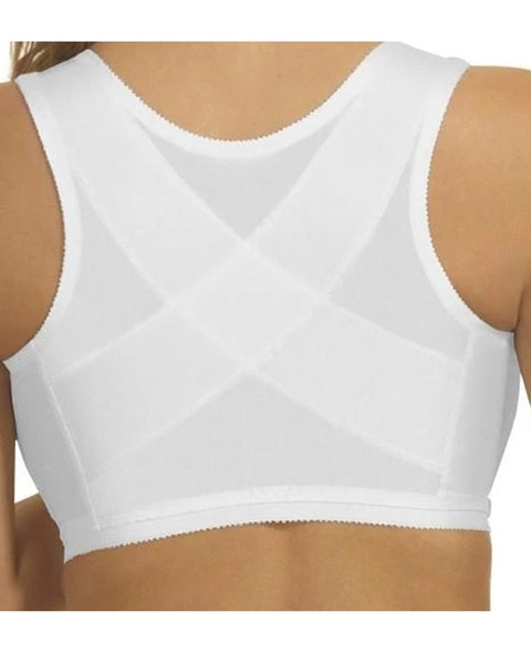 Wireless Front Closure Back Support Bandeau Bra